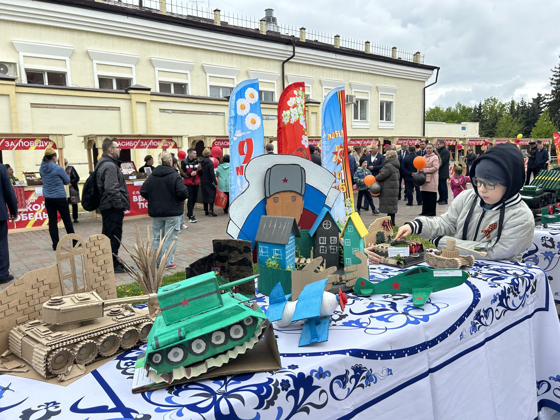 Репортаж с Дня Победы в Лаишеве: как город отметил праздник