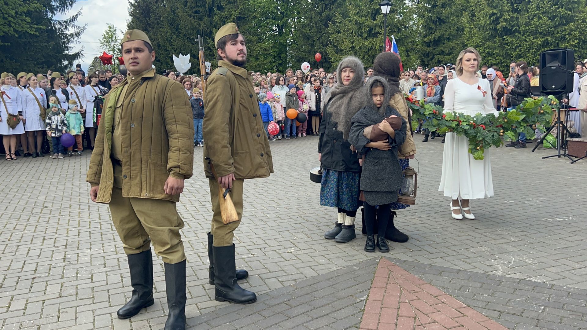 Репортаж с Дня Победы в Лаишеве: как город отметил праздник