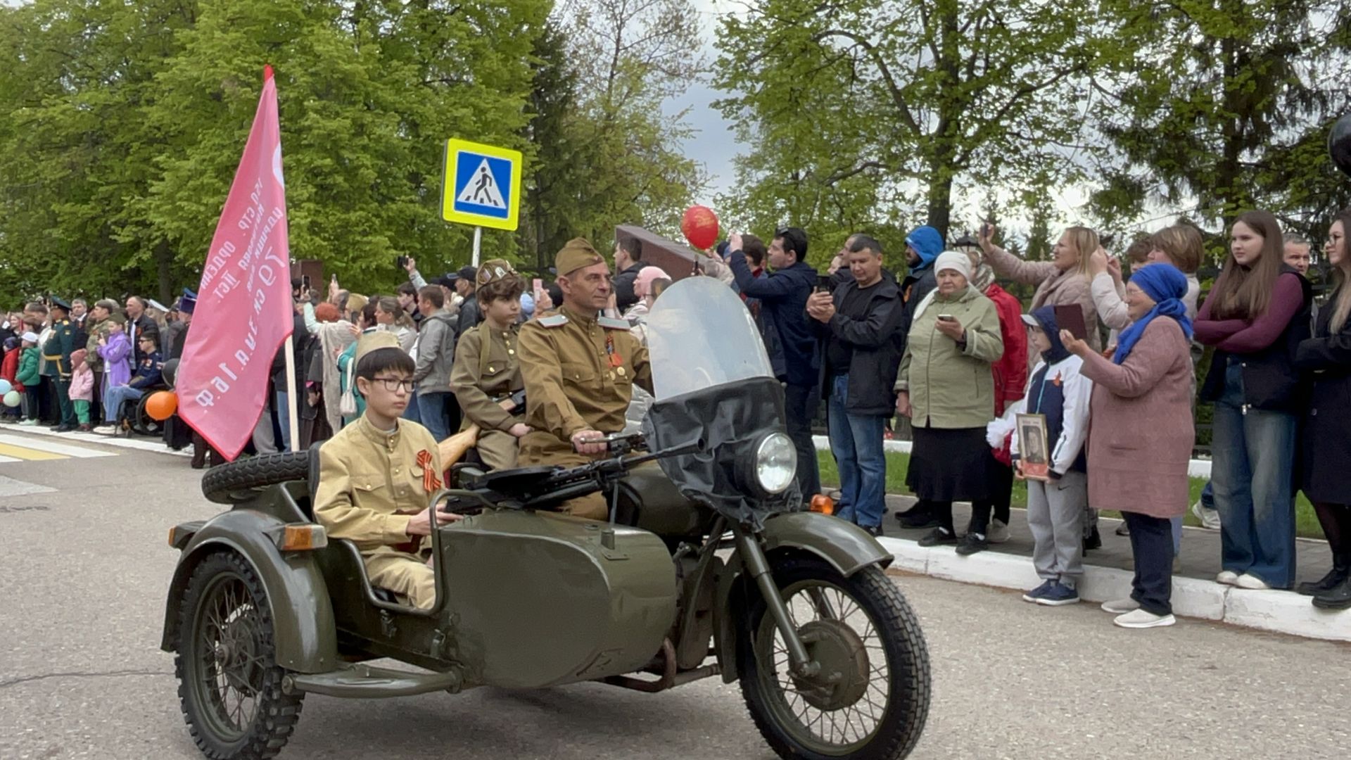 Репортаж с Дня Победы в Лаишеве: как город отметил праздник