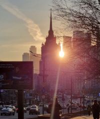 Александр Бутков пишет о весенней Москве