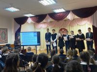 Театральную постановку «Глазами Сталинграда» представили в Пелевской школе