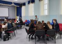 Лаишевские старшеклассники соревновались в игре «Что? Где? Когда?»