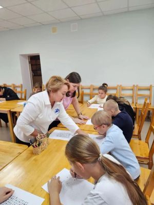Лаишевские школьники получили световозвращатели перед осенними каникулами