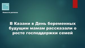В Татарстане подсчитали рост числа многодетных семей за десятилетие