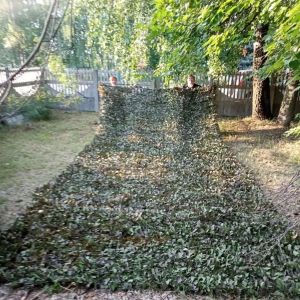 Волонтеры Лаишевского района освоили новый тип маскировочных сетей