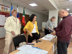 Участок в техникуме живёт в ритме выборов