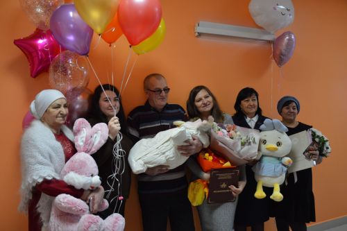 Родился первенец в семье мобилизованного Николая Сарбаева