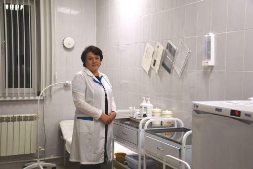 Прошли диспансеризацию 100% жителей Пелево