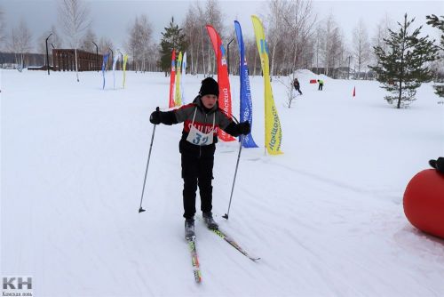 Жители Лаишевского района встали на лыжи