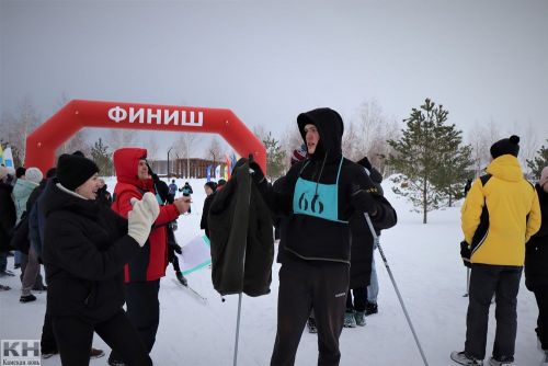 Жители Лаишевского района встали на лыжи