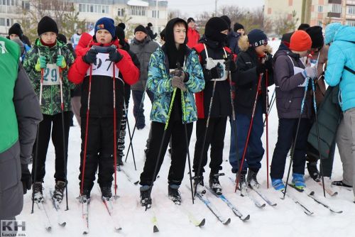 Жители Лаишевского района встали на лыжи