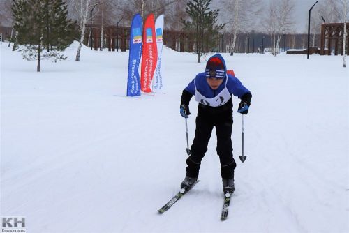 Жители Лаишевского района встали на лыжи
