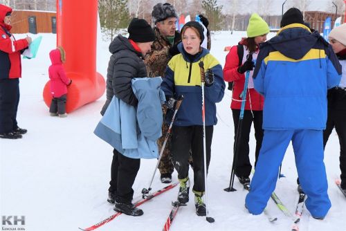 Жители Лаишевского района встали на лыжи
