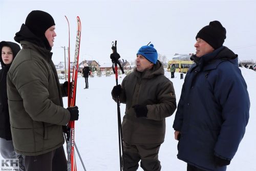 Жители Лаишевского района встали на лыжи