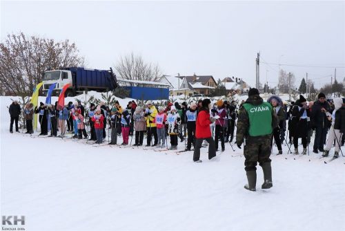 Жители Лаишевского района встали на лыжи