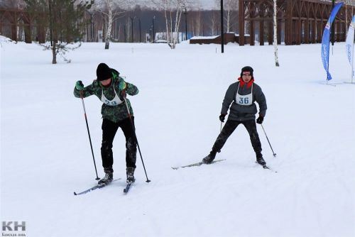 Жители Лаишевского района встали на лыжи