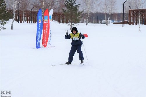 Жители Лаишевского района встали на лыжи