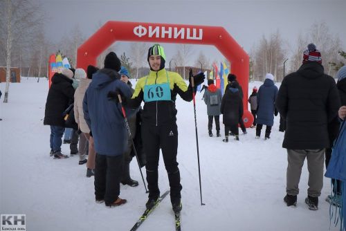 Жители Лаишевского района встали на лыжи