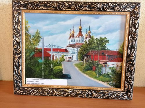 В Центральной библиотеке открылась персональная выставка свободного художника