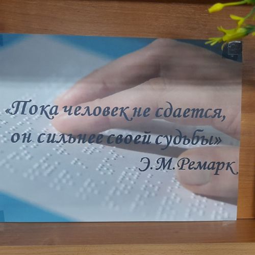 В Лаишевской библиотеке оформлена новая выставка — пример «Мы видим мир открытою душой»