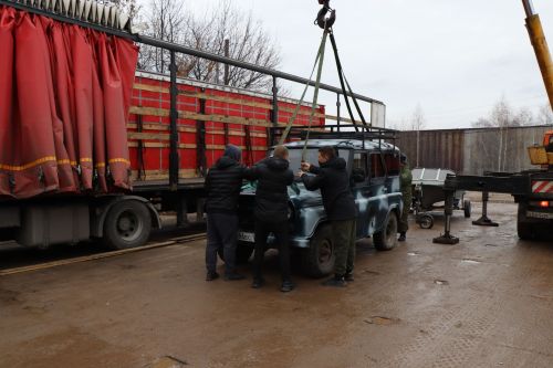 Сегодня в Лаишево прошла загрузка гуманитарной помощи для отправки в зону СВО