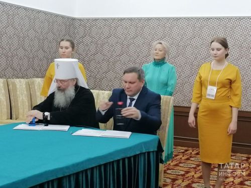 Казанская Епархия будет сотрудничать с Государственным архивом Татарстана