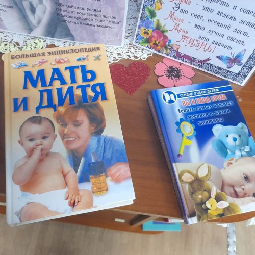 Книжная выставка «Любовью материнской мир прекрасен» оформлена в Лаишевской библиотеке