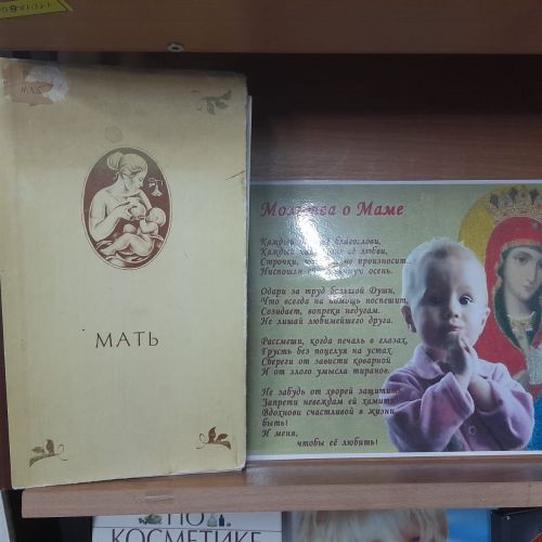 Книжная выставка «Любовью материнской мир прекрасен» оформлена в Лаишевской библиотеке