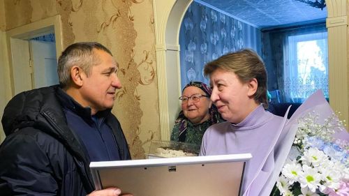 Ильдус Зарипов передал матерям мобилизованных привет от их сыновей