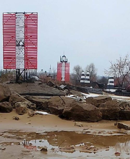 В ладошке ракушка блестит