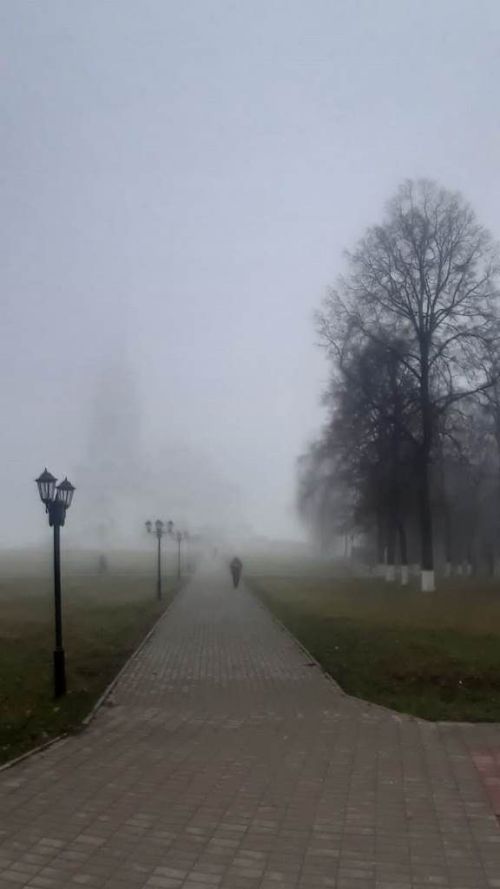 Путешествуем по России. Фотографиями туманного Владимира поделился Дмитрий Маринин