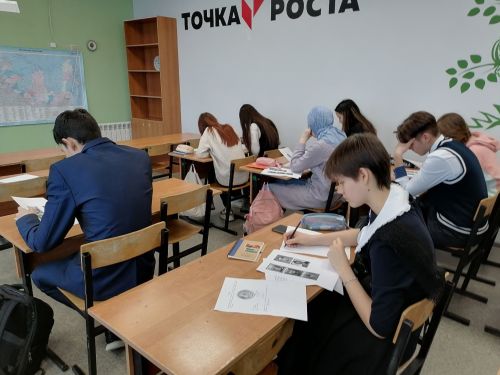 Лаишевские школьники готовятся к олимпиаде по истории