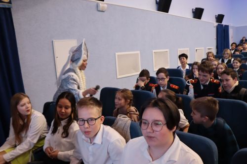 Активных и одаренных детей района чествовали в канун Нового года