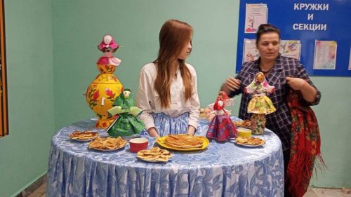 В Большекабанской школе блины пекут на Масленицу