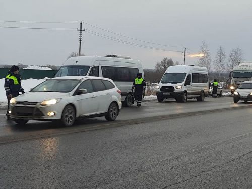 Сегодня около 30 водителей привлекли к ответственности в Лаишевском районе