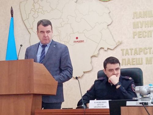 В Лаишево прошло заседание комиссии по безопасности дорожного движения Лаишевского муниципального района РТ