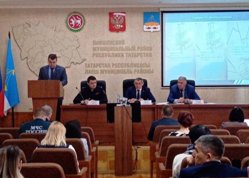 В Лаишево прошло заседание комиссии по безопасности дорожного движения Лаишевского муниципального района РТ