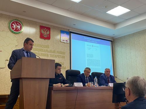 В Лаишево прошло заседание комиссии по безопасности дорожного движения Лаишевского муниципального района РТ