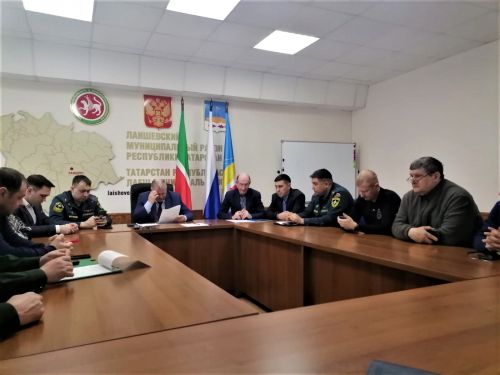 В Лаишевском районе прошли Всероссийские учения по ликвидации лесных пожаров