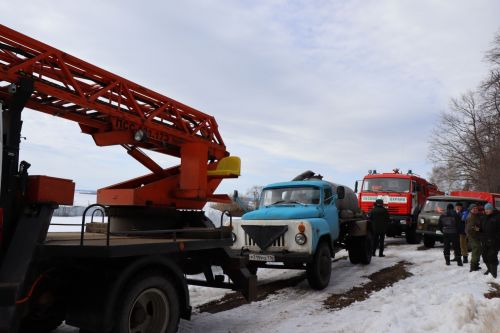 В Лаишевском районе прошли Всероссийские учения по ликвидации лесных пожаров