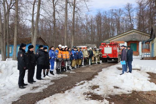 В Лаишевском районе прошли Всероссийские учения по ликвидации лесных пожаров