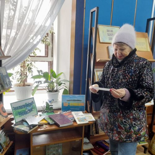 В центральной библиотеке Лаишева организована викторина «Экологический вернисаж»