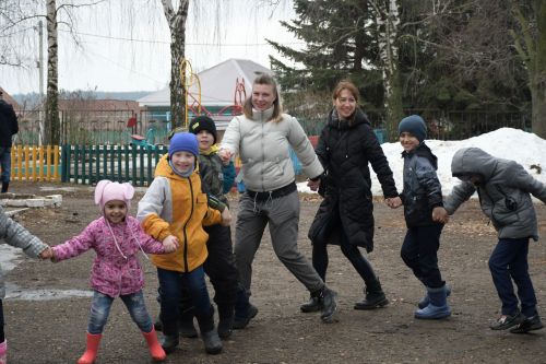 В школе в Каипах прошли народные «Игры да забавы»