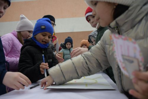 В школе в Каипах прошли народные «Игры да забавы»
