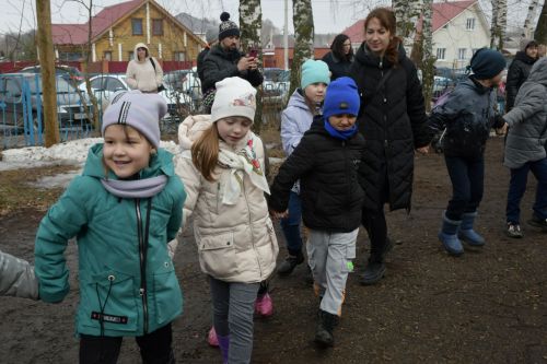 В школе в Каипах прошли народные «Игры да забавы»