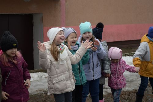 В школе в Каипах прошли народные «Игры да забавы»