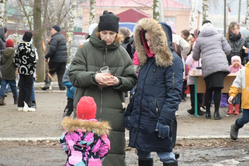 В школе в Каипах прошли народные «Игры да забавы»