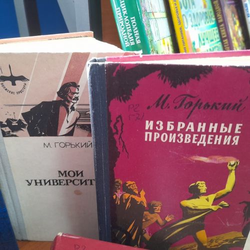 В Лаишевской библиотеке новая выставка: «Максим Горький: жизнь и творчество»