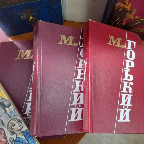 В Лаишевской библиотеке новая выставка: «Максим Горький: жизнь и творчество»