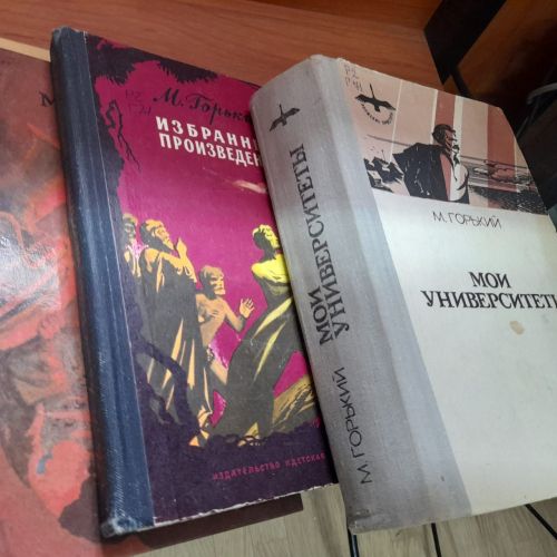 В Лаишевской библиотеке новая выставка: «Максим Горький: жизнь и творчество»